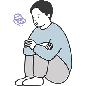 気持ちが落ち込む、何をしても楽しくない。