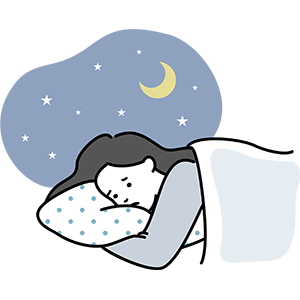 睡眠の質が落ちた